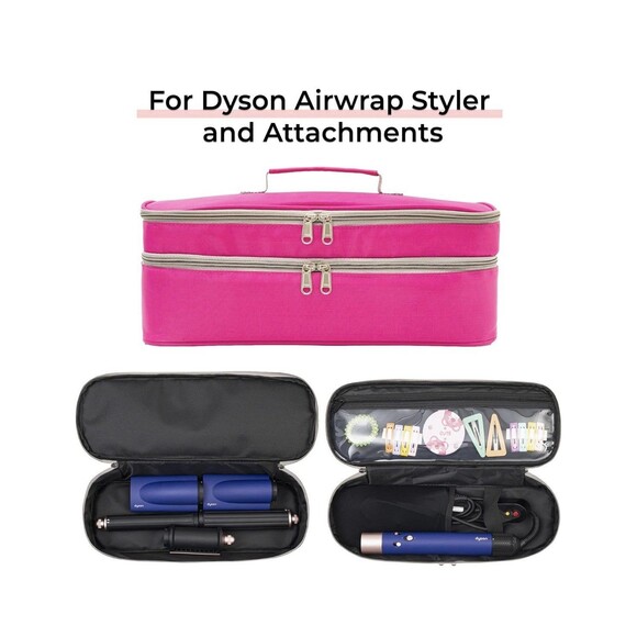 Double-Layer Hair Tools Travel Bag, Compatible With Shark Flex Style Attachment - Picture 4 of 7
